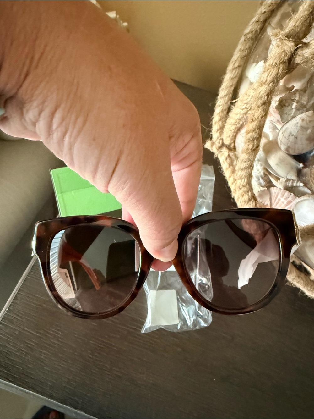 LONGCHAMP 52mm Gradient Tea Cup Sunglasses